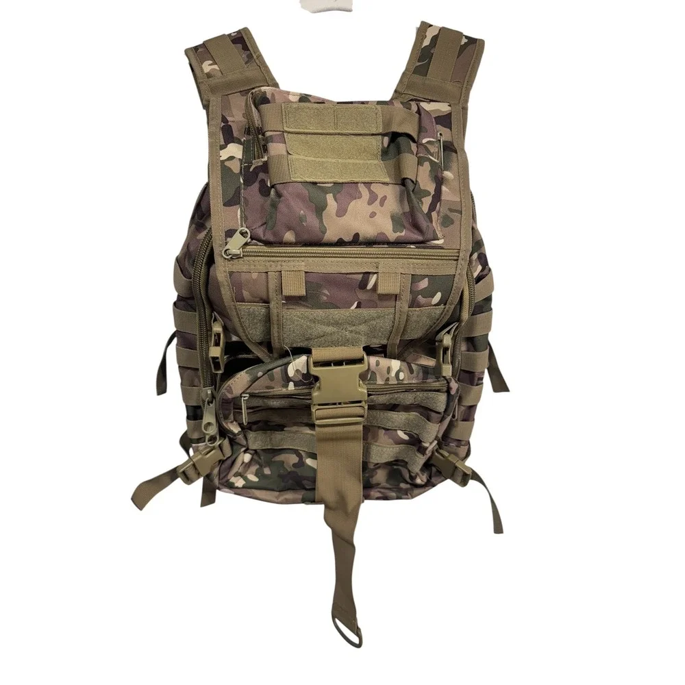 Tactical MOLLE Assault Backpack Rucksack MultiCam Military Camo 3-Day Pack